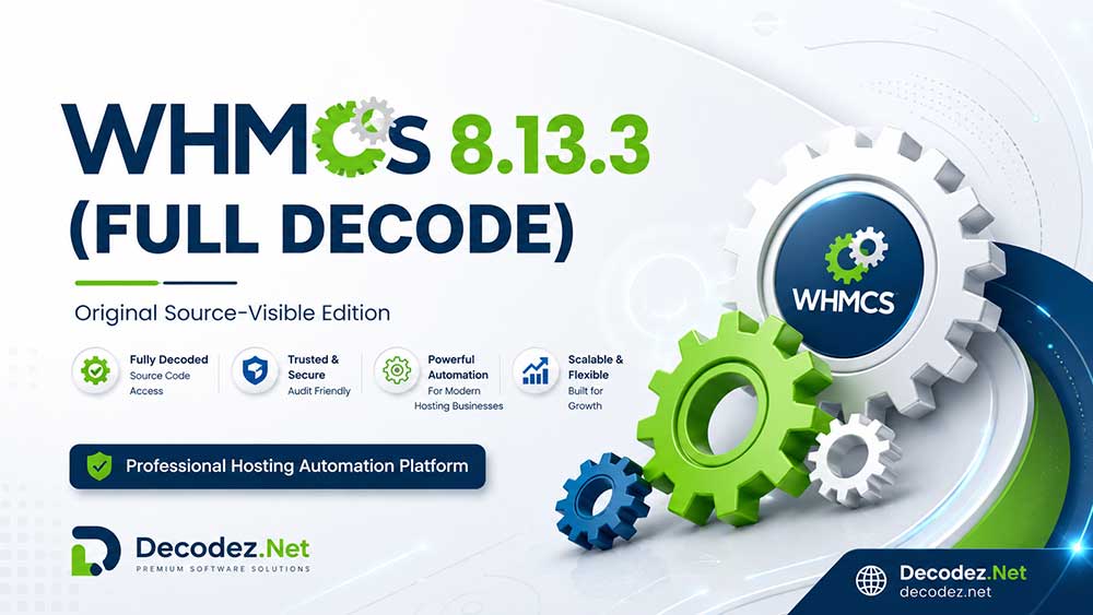 WHMCS 8.13.3 Full Decode Original