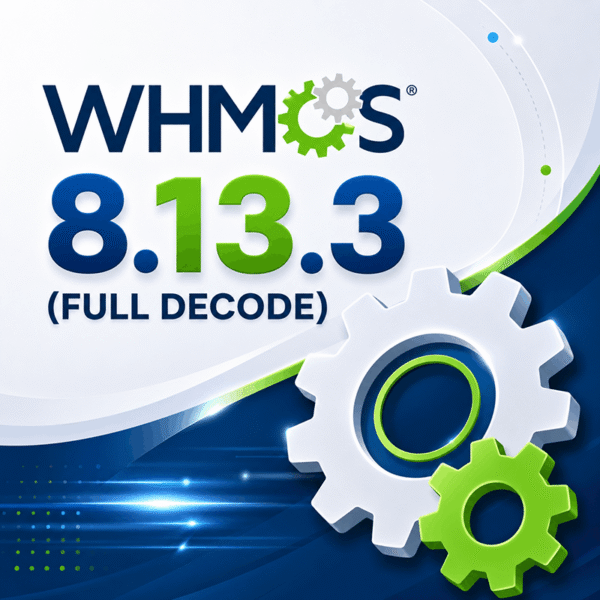 WHMCS 8.13.3 Original Version (FULL DECODE)